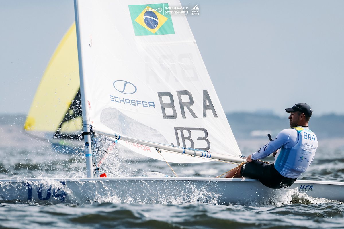 Bruno Fontes no Mundial ILCA 2025
